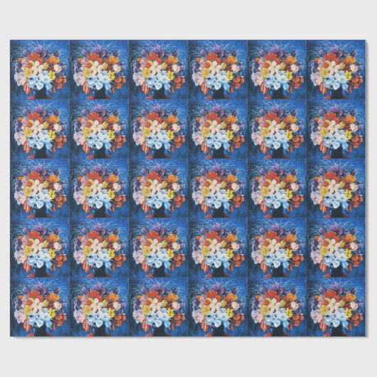 Moise Kisling, Tulpenstrauß, Geschenkpapier (Flach)
