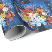 Moise Kisling, Tulpenstrauß, Geschenkpapier (Rolleneckpunkt)