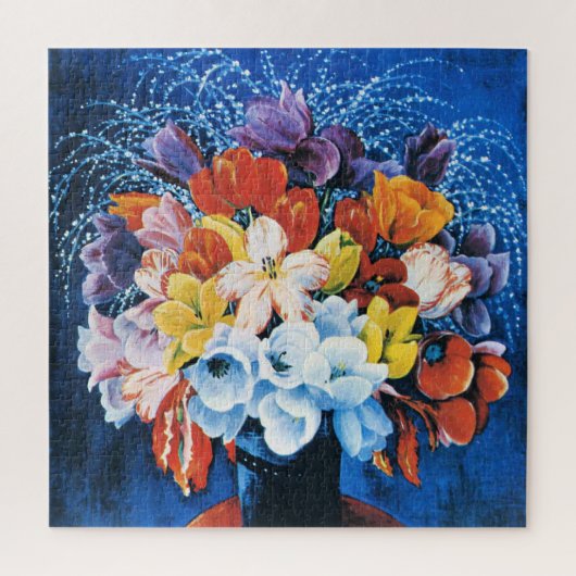 Moise Kisling, Tulpenstrauß, Puzzle (Vertikal)