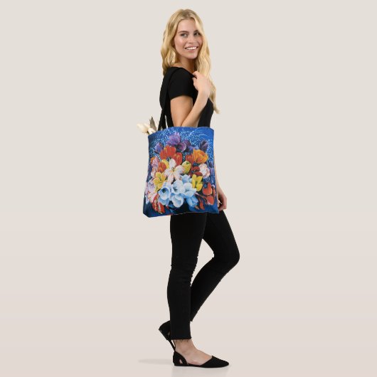 Moise Kisling, Tulpenstrauß, Tasche (Am Model)