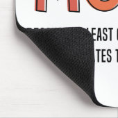 Moist Funny Sprichwort feuchter Spaß Funny Gifts Mousepad (Ecke)