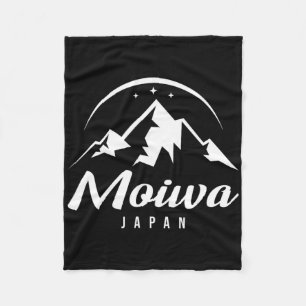 Moiwa Japan Ski Resort Skifahren Snowboarden Fleecedecke