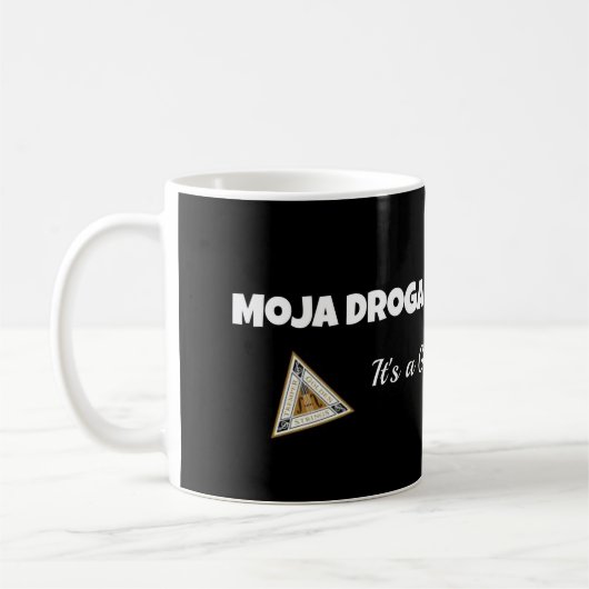 Moja droga ja cie kocham Tasse (Links)