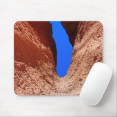 Mojave Canyon – Vertikaler Wüstenhimmel Mousepad (Mit Mouse)