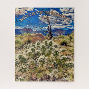 Mojave Desert Cholla Cactus Puzzle