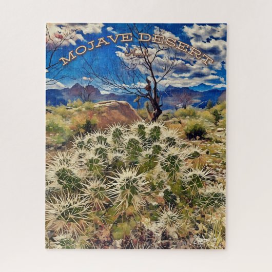 Mojave Desert Cholla Cactus Puzzle (Vertikal)