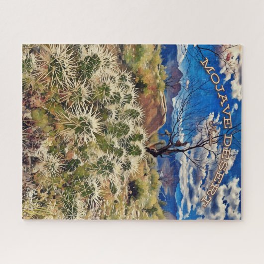 Mojave Desert Cholla Cactus Puzzle (Horizontal)