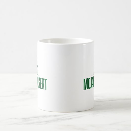 Mojave Desert Joshua Tree Green Kaffeetasse (Mittel)
