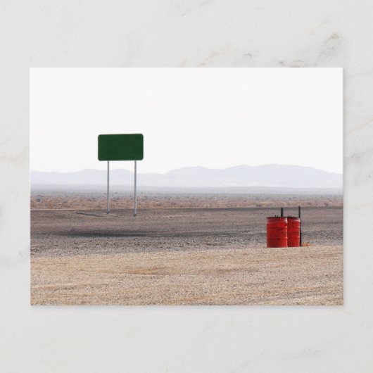 Mojave Desert Nevada Postkarte (Vorderseite)
