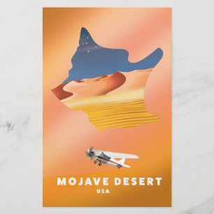 Mojave Desert USA Karte