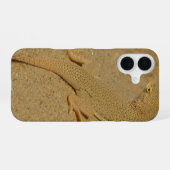 Mojave-Fransenzehen-Echse iPhone 16 Hülle (Rückseite (Horizontal))