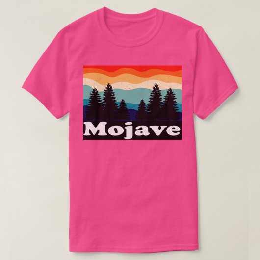 Mojave National Preserve Retro T-Shirt (Design vorne)