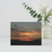 Mojave Sonnenuntergang Postkarte (Stehend Vorderseite)