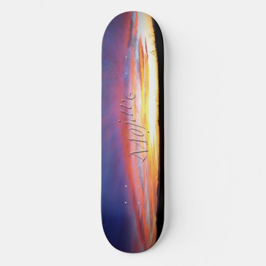 Mojave Sunset Skateboard (Vorderseite)