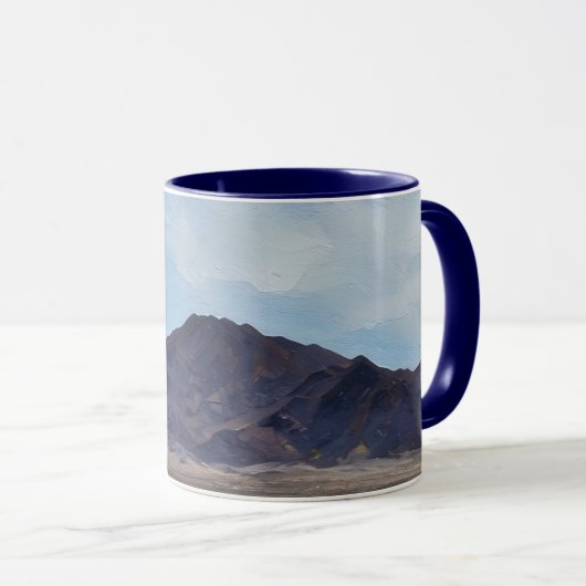 Mojave Wüste Gebirgskette Tasse (VorderseiteRechts)