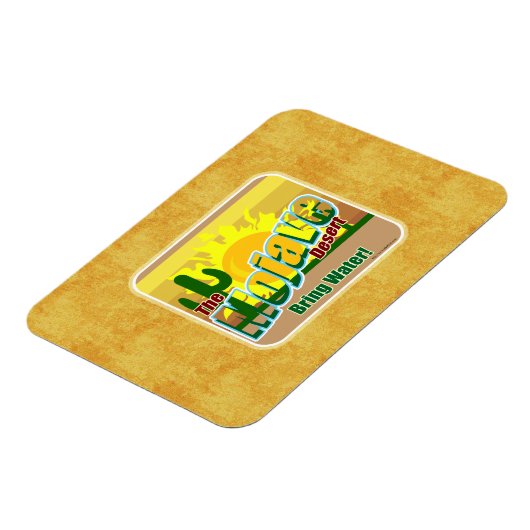 Mojave Wüste Hot Design Magnet (Linke Seite)