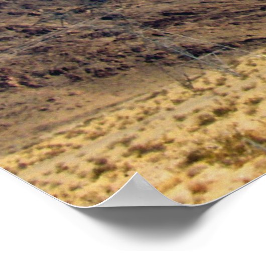 Mojave Wüste Poster (Ecke)