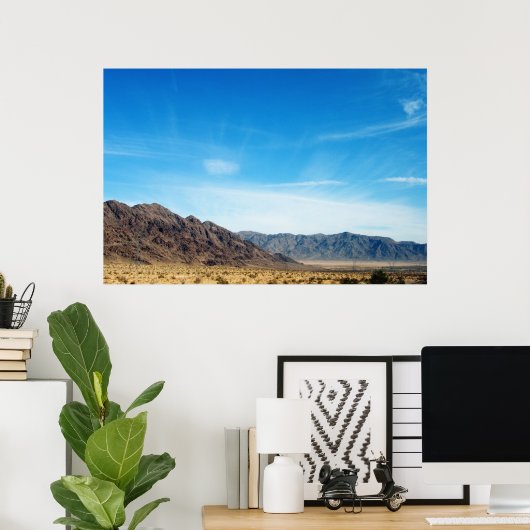 Mojave Wüste Poster (Heimbüro)