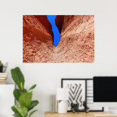 Mojave-Wüsten-Canyon Poster (Heimbüro)