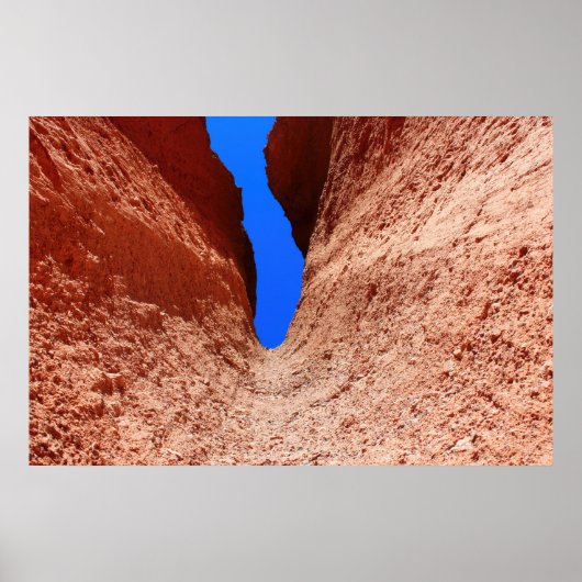 Mojave-Wüsten-Canyon Poster (Vorne)