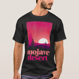 Mojave-Wüsten-Illustration Vintage-Souvenir T-Shirt