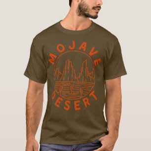 Mojave-Wüsten-Orangen-T-Shirt T-Shirt