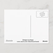 Mojave-Wüstenszene 06 Postkarte (Rückseite)