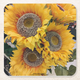 Mojisola 4 Oluremi, Olusakin & Olumide Gbdamosi Rechteckiger Pappuntersetzer