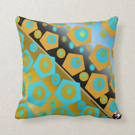 Mojisola Mulikat Polyester-Wurfs-Kissen 16" x 16" Kissen