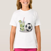 Mojito and soccer ball T-Shirt (Vorderseite)