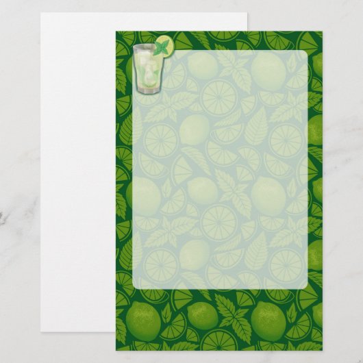 Mojito Briefpapier (Vorne/Hinten)