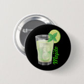 Mojito Button (Vorne & Hinten)