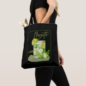 Mojito-Cocktail-Aquarell-Kunst Tasche (Von Nahem)