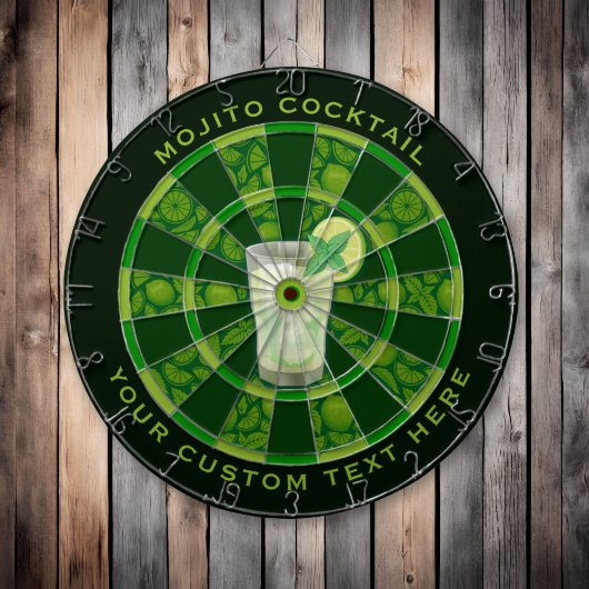 Mojito Cocktail Dartscheibe