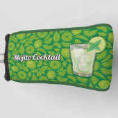 Mojito Cocktail Golf Headcover (Vorderseite)