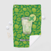 Mojito Cocktail Golfhandtuch (Insitu)