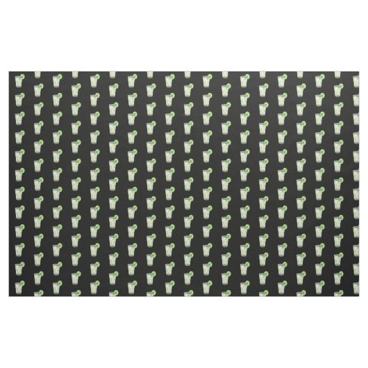 Mojito Cocktail Pattern Stoff (Yard (91,4 cm))