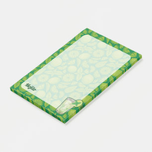 Mojito Cocktail Post-it Klebezettel