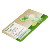 Mojito Cocktail Rezept Magnet (Linke Seite)