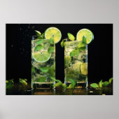 Mojito Cocktails Poster (Vorne)