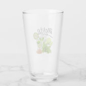 Mojito Drink :-) Glas (Rückseite)