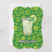 Mojito Einladung (Vorderseite)