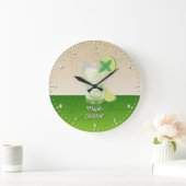 Mojito Große Wanduhr (Zuhause)