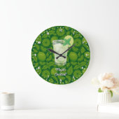 Mojito Große Wanduhr (Zuhause)
