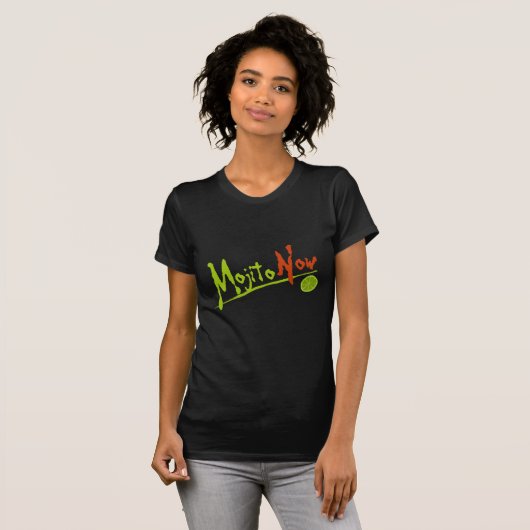 Mojito jetzt T-Shirt (Vorne ganz)