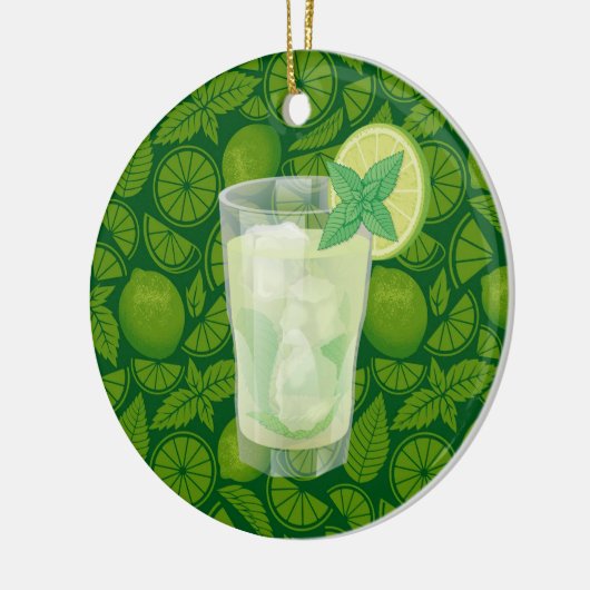 Mojito Keramik Ornament (Links)