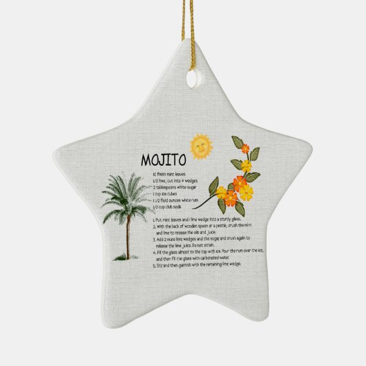 Mojito Keramik Ornament (Rechts)
