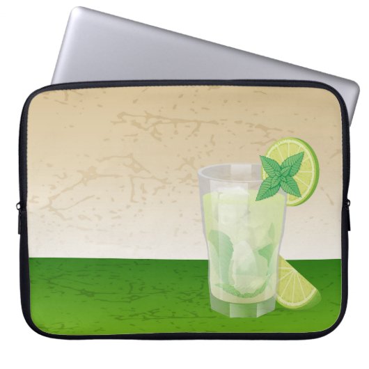Mojito Laptopschutzhülle (Vorderseite)