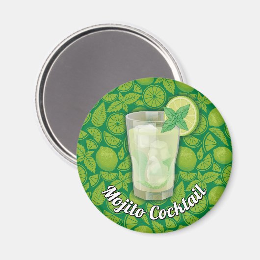 Mojito Magnet (Vorderseite/Rückseite)