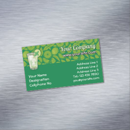 Mojito Magnetische Visitenkarte